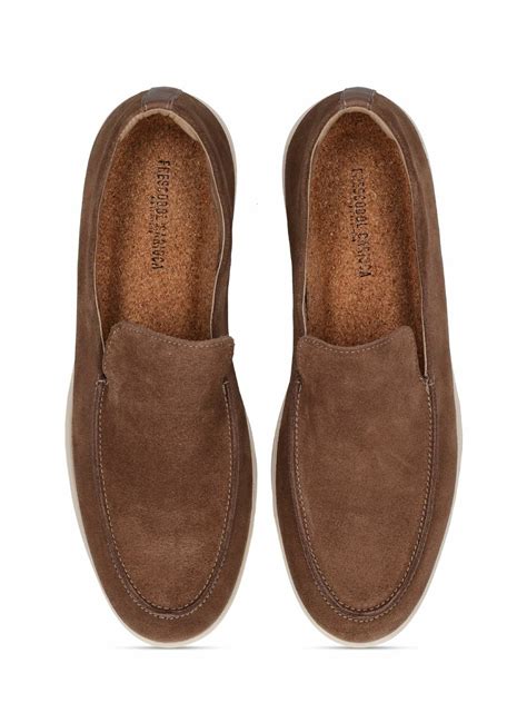 miguel suede|frescobol miguel suede loafers.